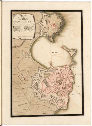Plan de Antibes