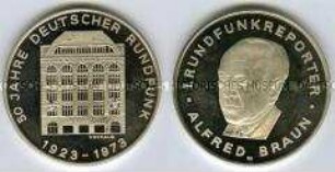 Medaille 50 Jahre Deutscher Rundfunk