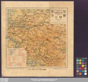 Geschichtliche Karte des Kreises Heiligenstadt
