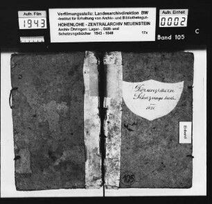 Schatzungsanlage über Dörrenzimmern (fortgeführtes Exemplar mit nichtdatierten Nachträgen).