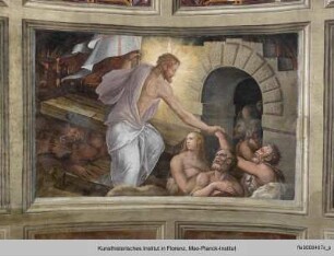 Freskenzyklus : Darstellungen des Übergangs vom Alten zum Neuen Bund : Die Höllenfahrt Christi
