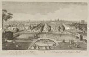 London, St.-James-Park - aus einer Folge (17 Ansichten)