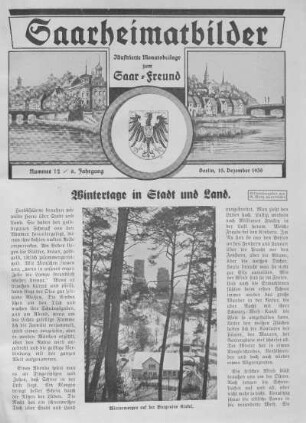 Nummer 12: Dezember 1930