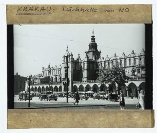 Krakau, Tuchhallen : Ansicht von O