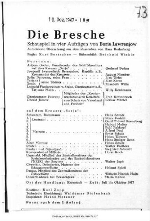 Die Bresche