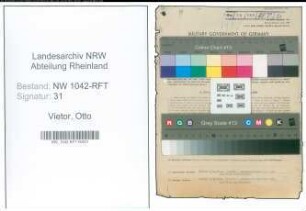 Entnazifizierung Otto Vietor , geb. 10.06.1893 (Kaufmann)