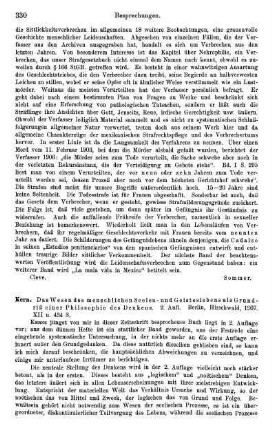 330-331, Kern, Das Wesen des menschlichen Seelen- und Geisteslebens als Grundriß einer Philosophie des Denkens, 1907