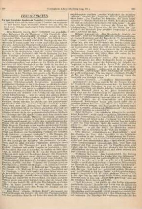 Festschriften