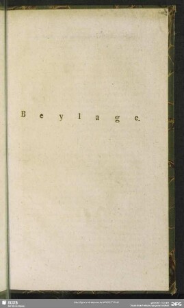 Beylage