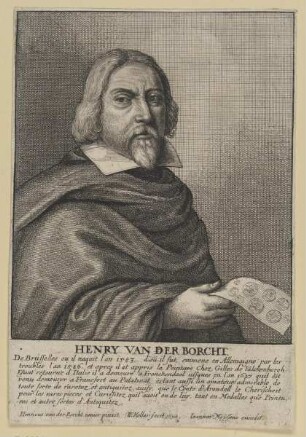 Bildnis des Henry van der Borcht