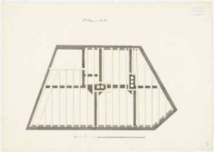 Wohnhaus Flörieke in der Münzstraße 22, Berlin: Grundriss 2. Etage