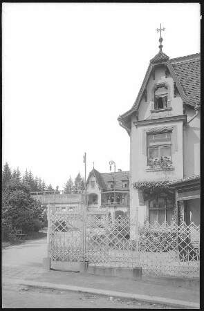 Rumburg. Eingang zum Sanatorium