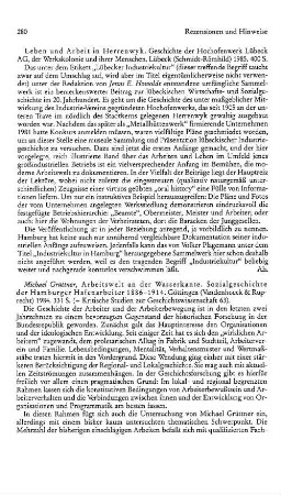 Leben und Arbeit in Herrenwyk, Geschichte der Hochofenwerk Lübeck AG, der Werkskolonie und ihrer Menschen : Lübeck, Schmidt-Römhild, 1985