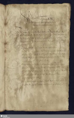 14. Titulus. Von Mißwachs, Hungersnoth, auch theurer und wohlfeiler Zeit.