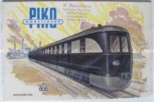Angebotskatalog für PIKO-Modelleisenbahnen