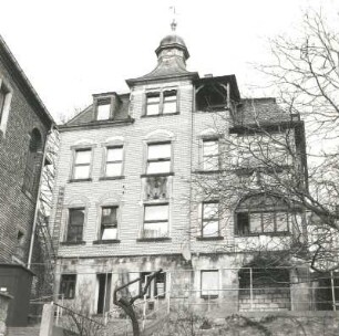 Dresden-Trachenberge, Weinbergstraße 55. Villa (1897). Gartenansicht von Südsüdwest