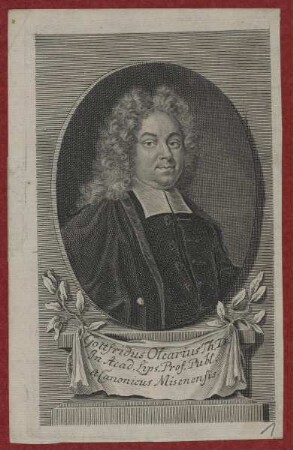 Bildnis des Gottfridus Olearius