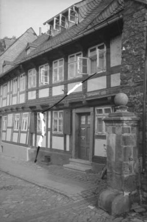 Goslar: Fachwerkhaus, nahe Kaiserpfalz [Liebfrauenberg]