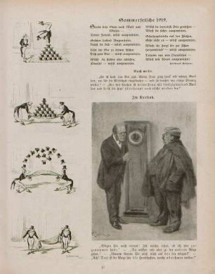 "Die Zylinder-Klowns" "Im Kurbad"