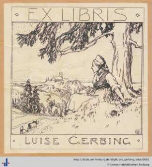 Exlibris (Universitätsbibliothek Freiburg i. Br., F 2523,bi-1/8).