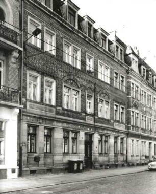 Dresden-Neustadt, Hallesche Straße 11. Wohnhaus (1900)
