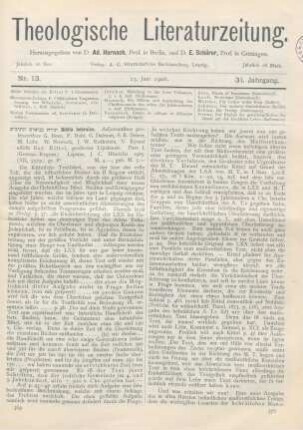 369-373 [Rezension] Kittel, Rudolf (Ed.), Biblia hebraica. Pars I