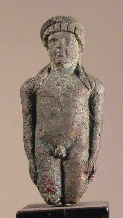 Statuette eines knienden Jünglings