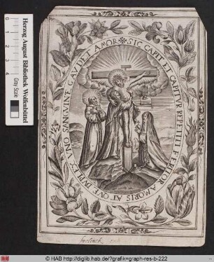 Sic capit et capitur repetiti feritor amoris at que duplex uno sanguine gaudet amor.