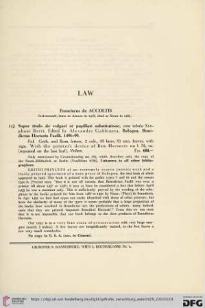 Law (Nr.143-165)