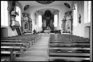 Langenegg: Kirche, innen