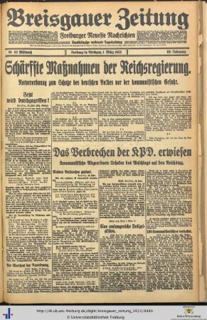 Nr. 52-78 (März 1933)