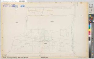 Oberkirchen (Schmallenberg), Flurbereinigung Holzhausen, Bl.17 Zuteilungskarte Fredeburg Flur 24