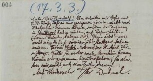 Brief an Ernst Kreidolf