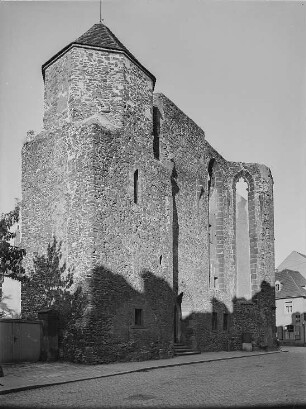 Großenhain, Ruine des Nonnenklosters der Magdalenerinnen, Klosterkirche