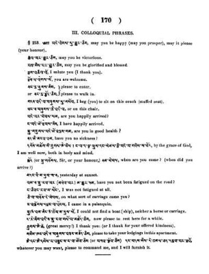 §253. - III. Colloquial Phrases