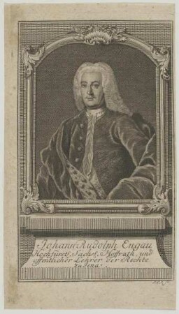 Bildnis des Johann Rudolph Engau