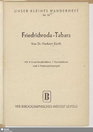 Friedrichroda - Tabarz