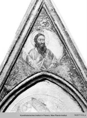 Maria mit Kind und Heiligen : Prophet
