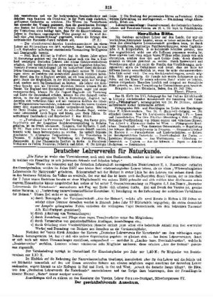 Deutscher Lehrerverein für Naturkunde