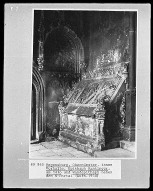 Epitaph Ratinger. Mittelfeld: Auferstehung Christi