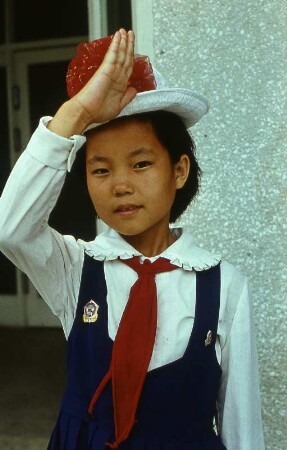 Nord-Korea 1981, Junger Pionier