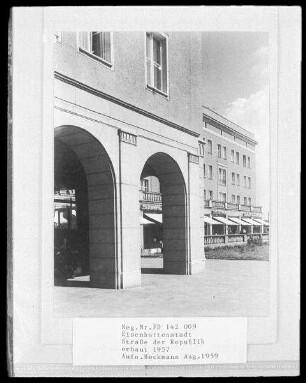Wohnhaus, Eisenhüttenstadt