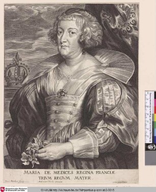 Maria de Medices Regina Franciae [Porträt der Maria de Medici; Maria de' Medici; Portret van Maria de' Medici, koningin van Frankrijk]