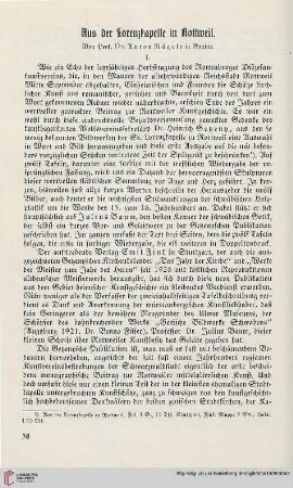 43: Aus der Lorenzkapelle in Rottweil