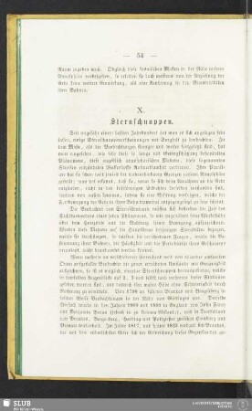 X. Sternschnuppen
