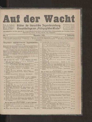 Verzeichnis empfehlenswerter Jugendschriften