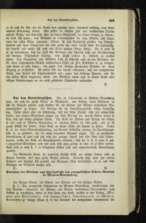 Aus dem Ravensbergischen