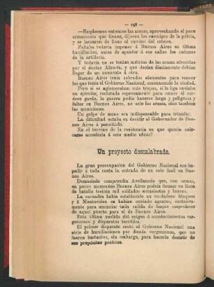Un proyecto descalabrado