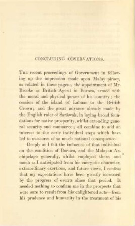 Concluding observations