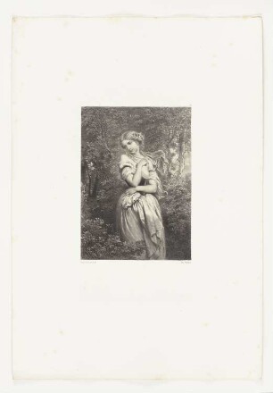 Frühling, Tafel 77 aus: "Les artistes contemporains", Band 4, Paris 1849